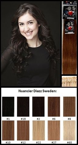 Diazz Sweden-Tissage-Cheveux 100 % naturels (humains)1