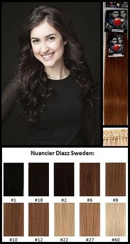 Diazz Sweden-Tissage-Cheveux 100 % naturels (humains)2