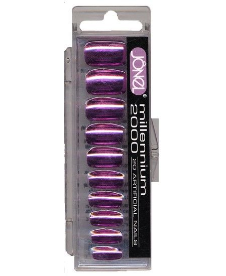Faux-Ongles Millenium Metallic Rose + Lime à ongles offerte !