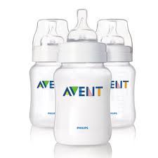 Avent Lot de 3 Biberons 260ml propylene