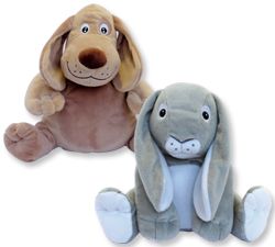 Cooper Bouillotte Blé Enfant Lapin Pompon