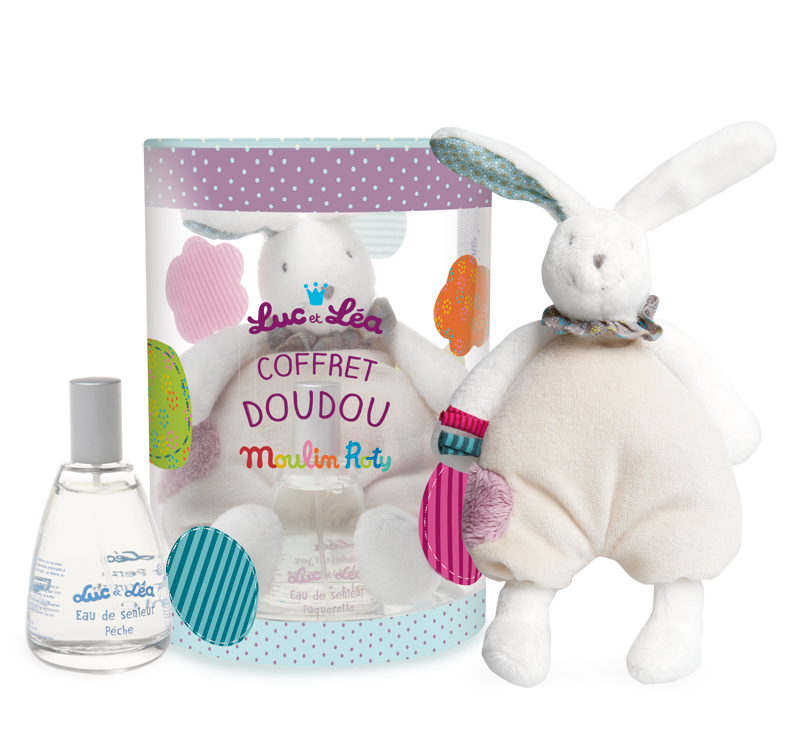 Luc et Léa Coffret Doudou Moulin Roty (Pêche)