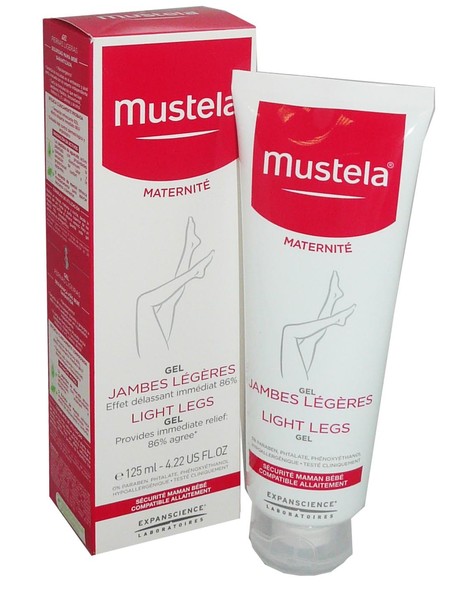 Mustela gel jambes légères 125 ml
